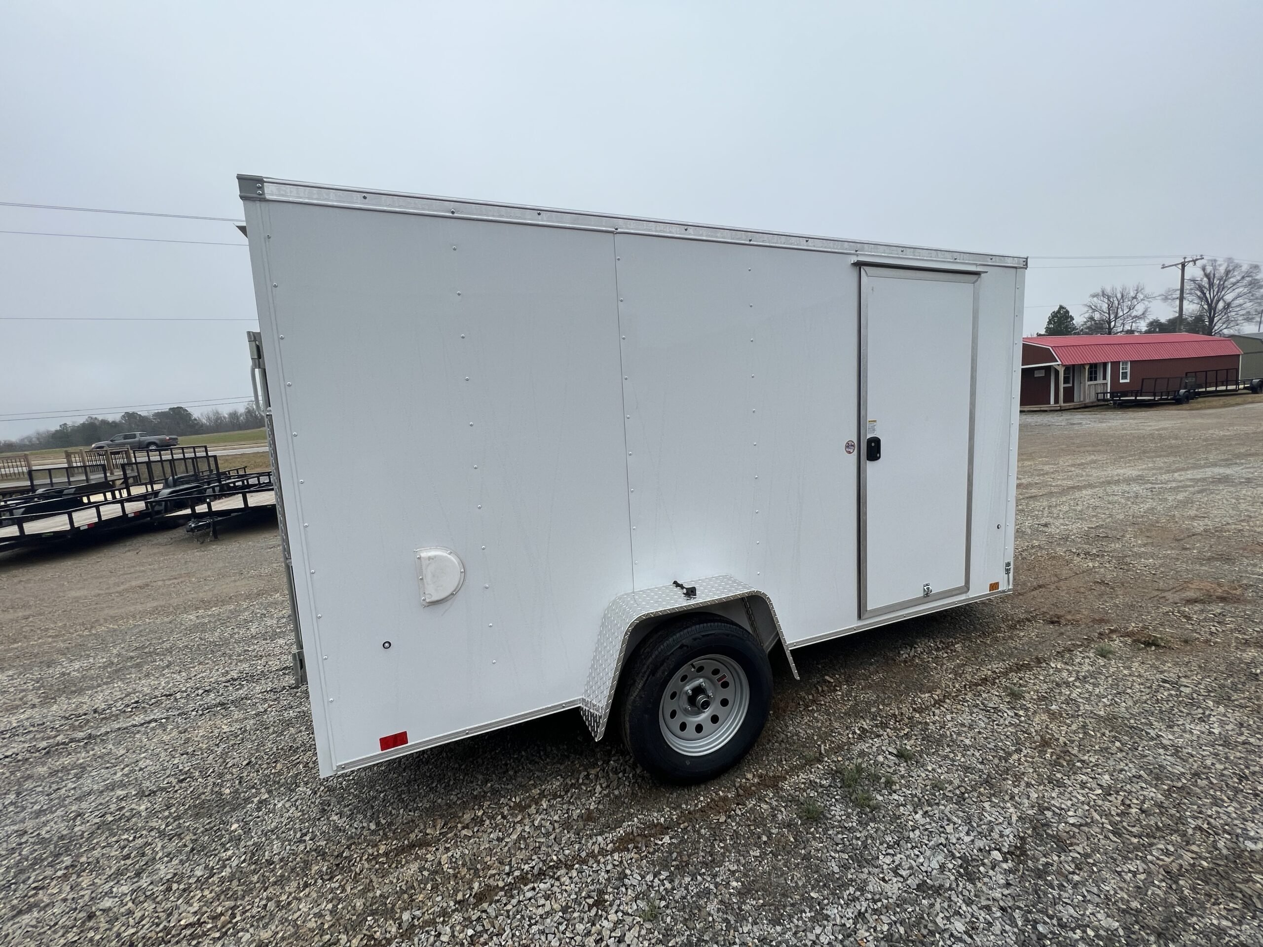 6×12 Enclosed Trailer | Shed and Trailer Supply
